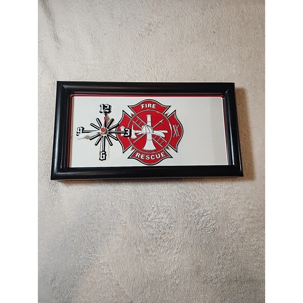 Fire Rescue Wall Clock‎